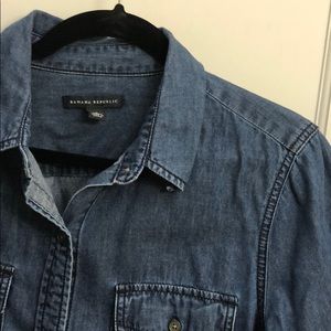 Banana republic chambray shirt